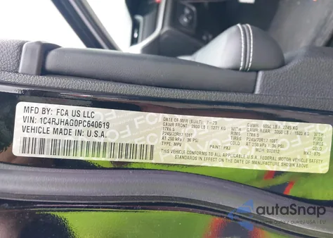 2023 Jeep Grand Cherokee Laredo 4X4 из США, поврежденный, VIN 1C4RJHAG0PC640619